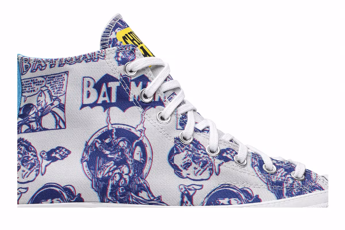 DC Comics x Chinatown Market x Converse Chuck 70 High 3D Batman Print, view 3