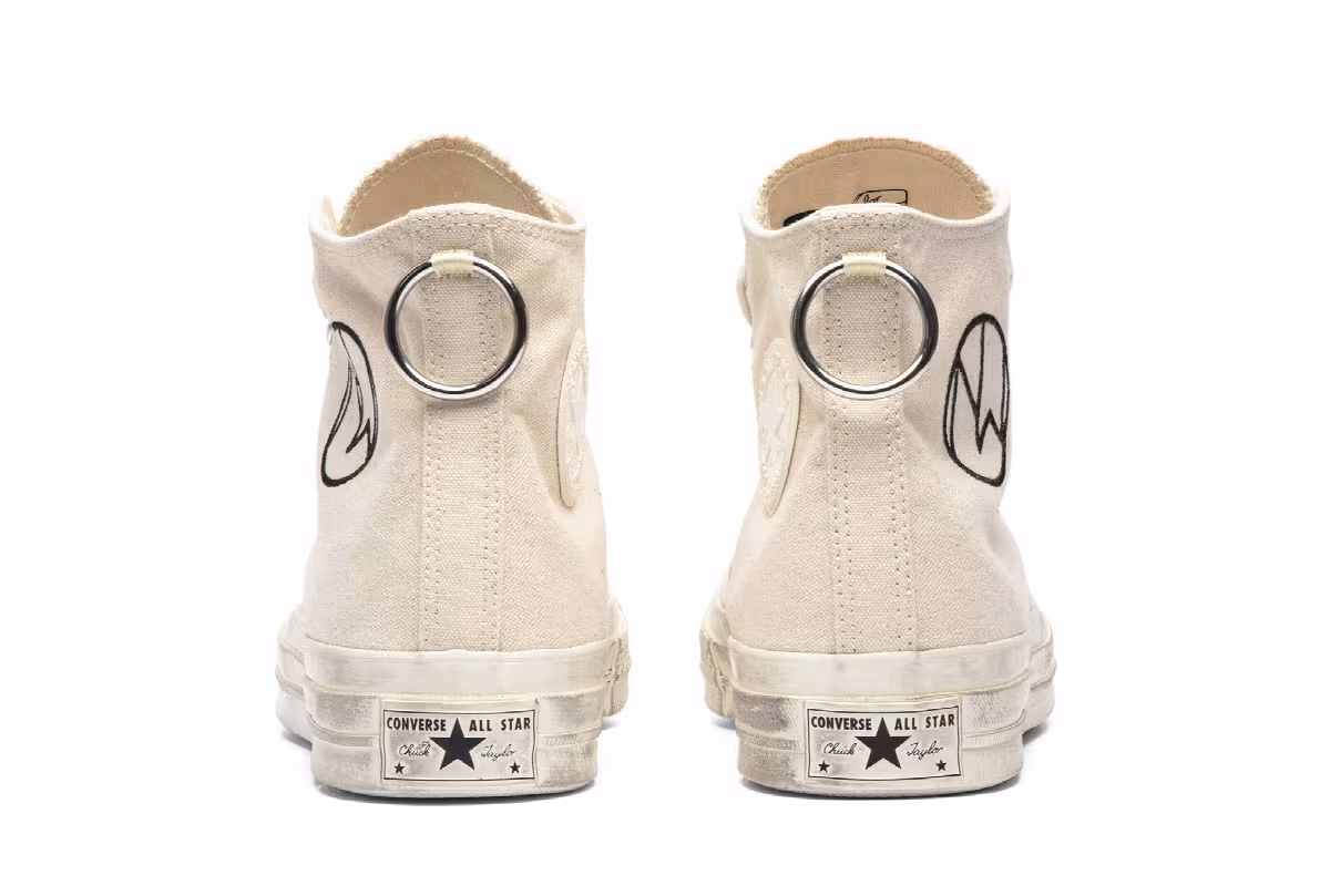 Undercover x Converse Chuck 70 Hi The New Warriors - White, view 7