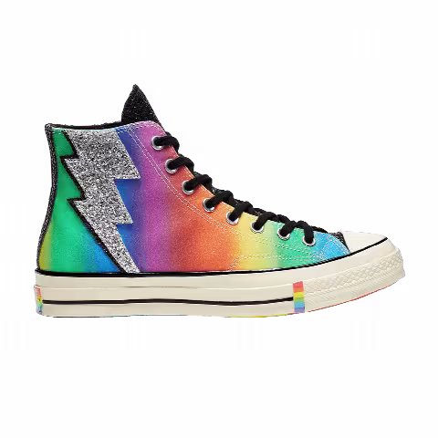 Converse Chuck 70 Hi 'Pride Shimmering Black Rainbow'
