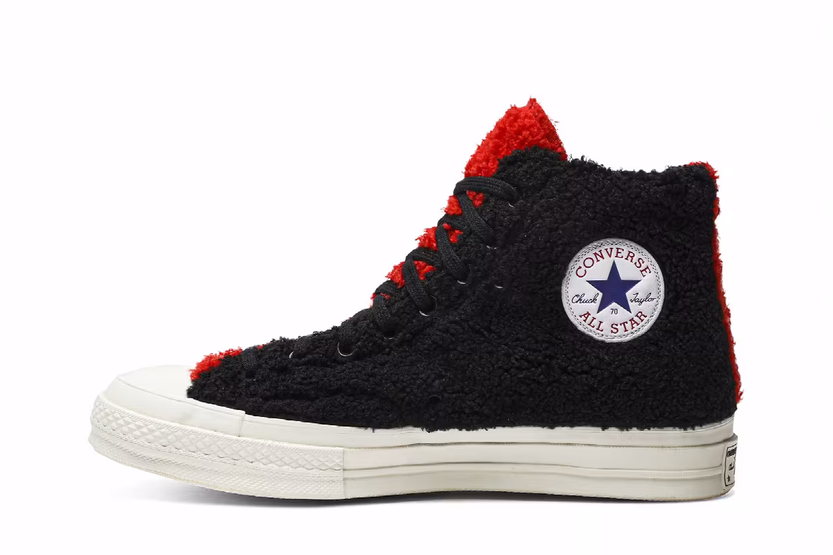 KITH x Disney x Converse Chuck 70 Fleece Mickey Mouse, view 4