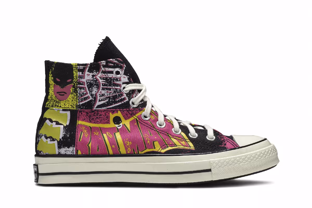 Batman x Converse Chuck 70 High 80th Anniversary - Black, view 2