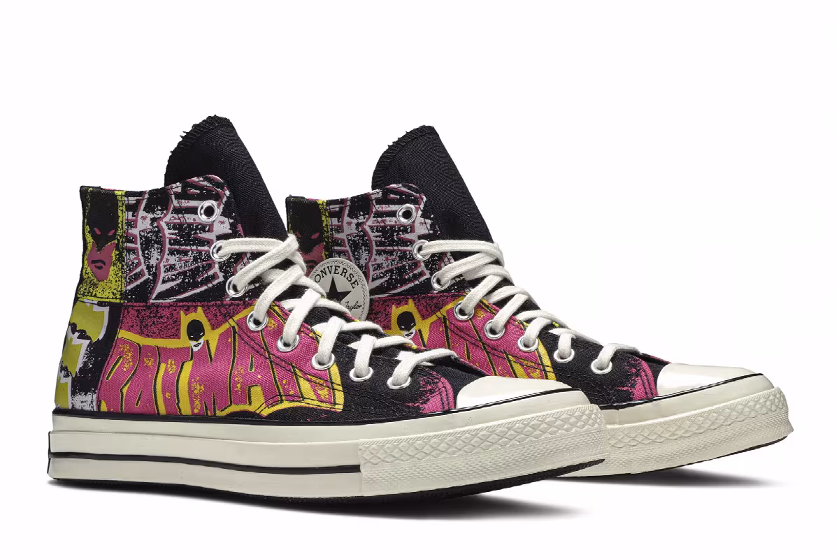 Batman x Converse Chuck 70 High 80th Anniversary - Black, view 9