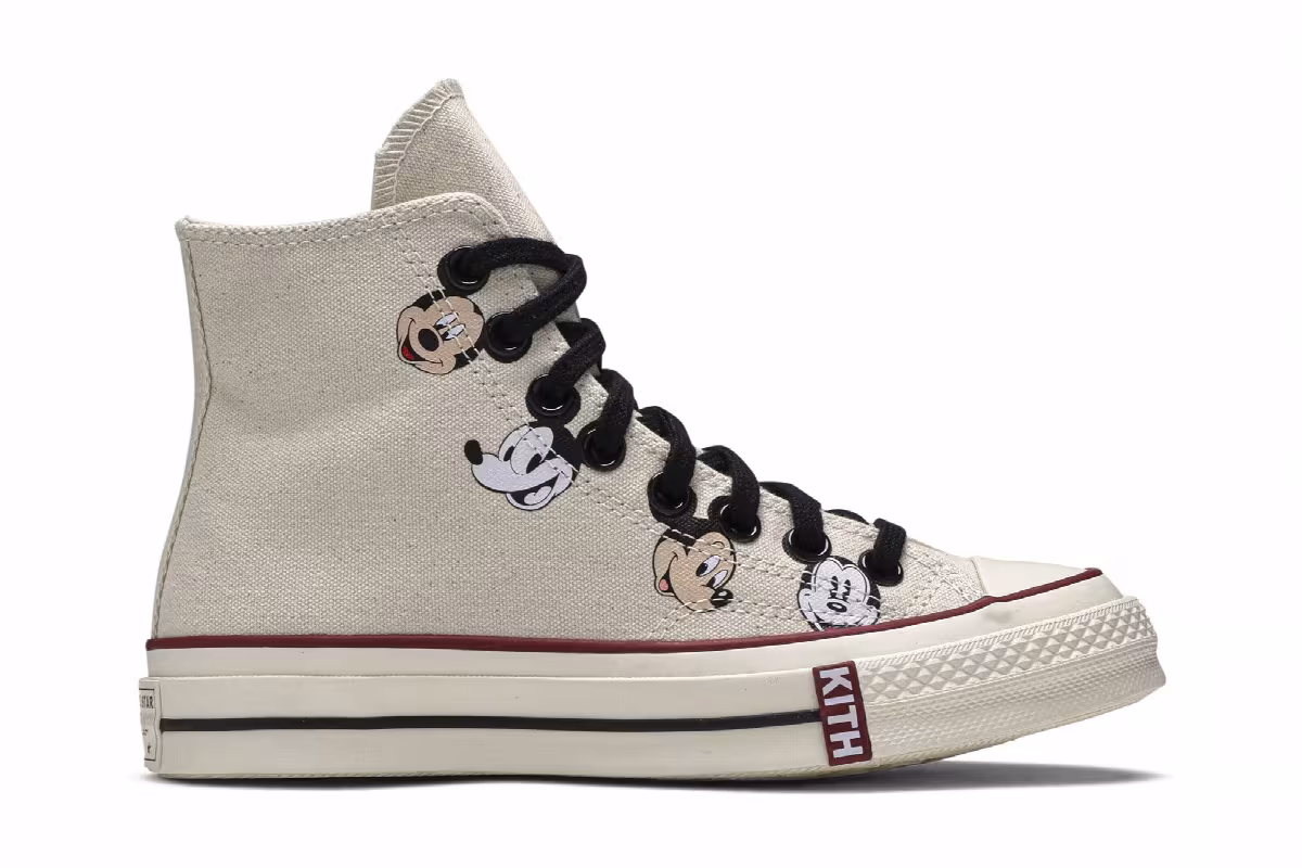 KITH x Disney x Converse Chuck 70 Mickey Mouse Portrait, view 2