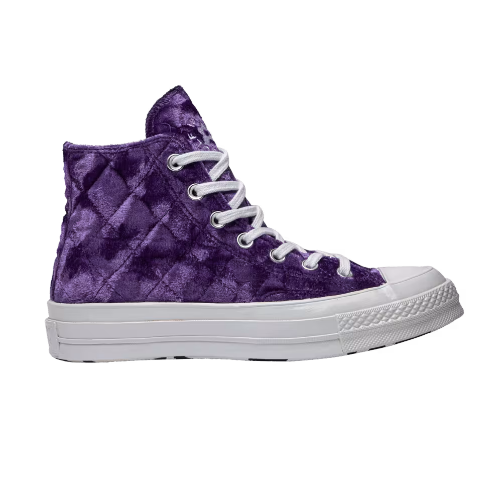 Golf Le Fleur x Converse Chuck 70 Hi Quilted Velvet Tillandsia Purple