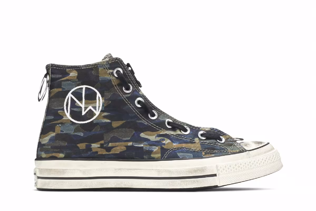 UNDERCOVER x Converse Chuck 70 Hi Camo, view 2
