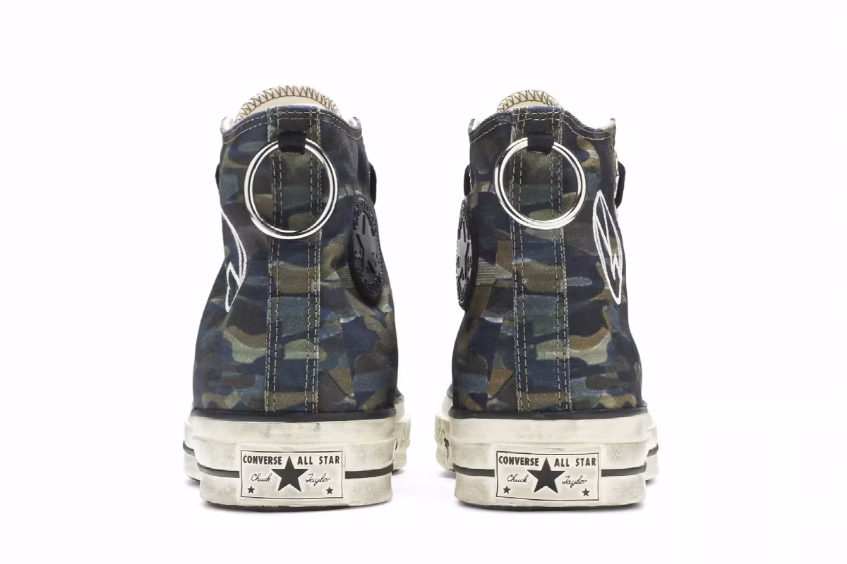 UNDERCOVER x Converse Chuck 70 Hi Camo, view 7