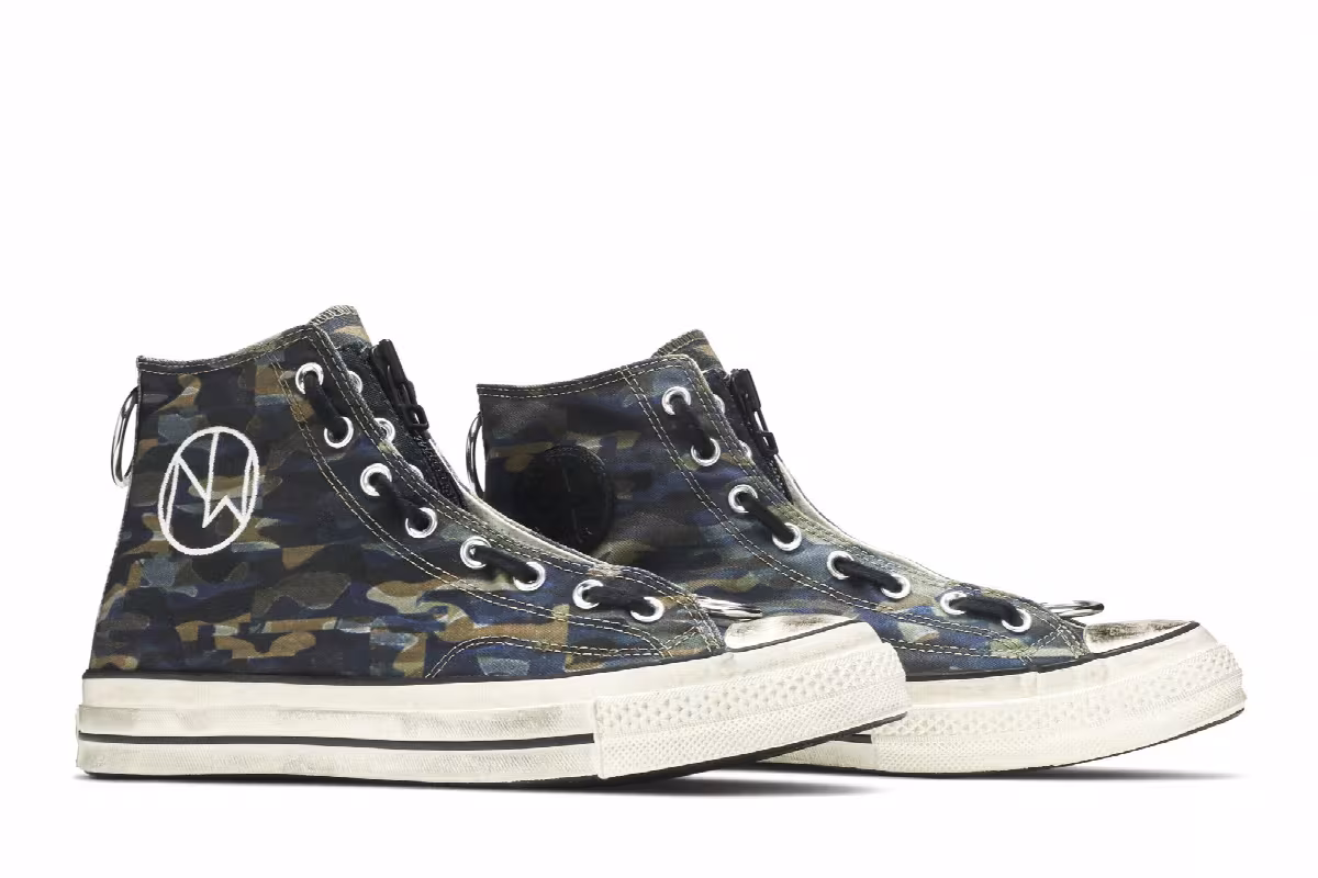 UNDERCOVER x Converse Chuck 70 Hi Camo, view 9