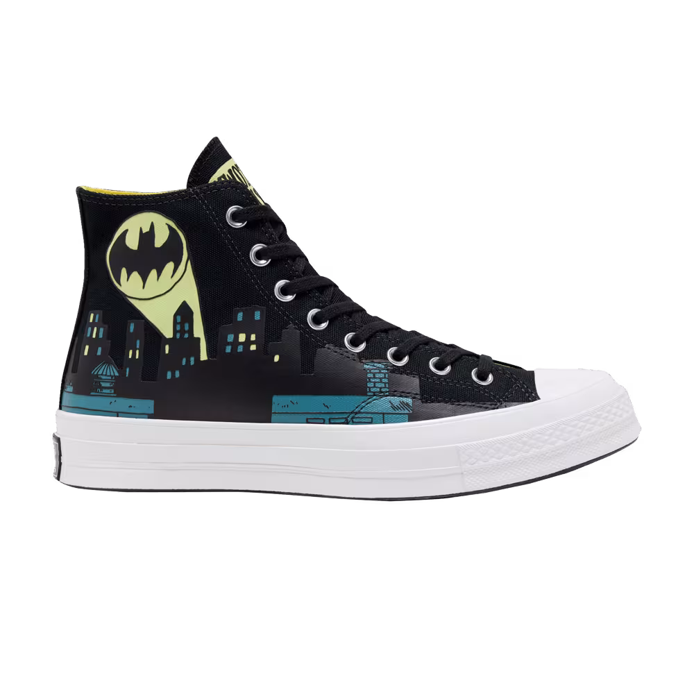 DC Comics x Chinatown Market x Converse Chuck 70 High Gotham City - Glow In The Dark