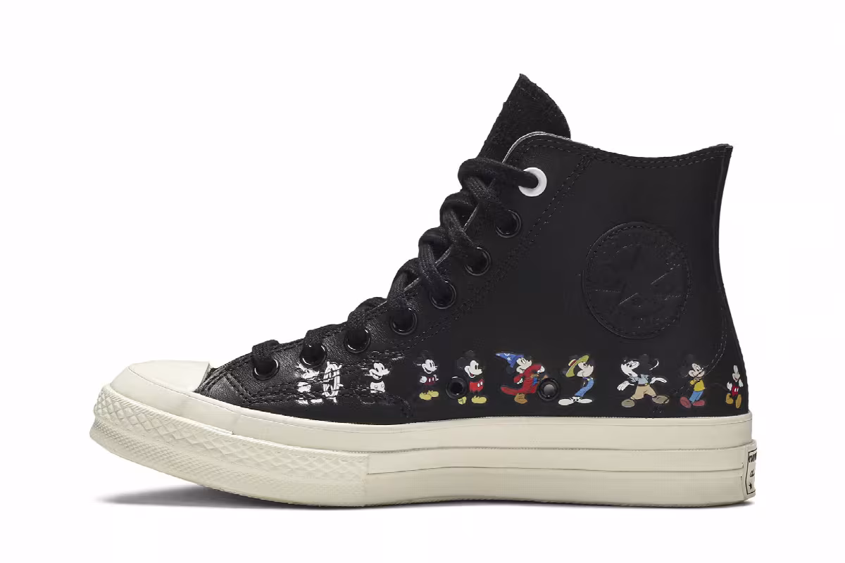 KITH x Disney x Converse Chuck 70 Mickey Mouse Timeline, view 4