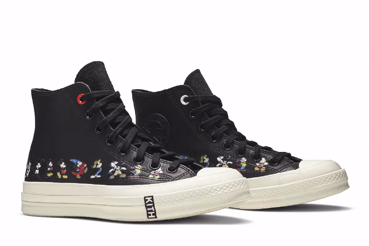 KITH x Disney x Converse Chuck 70 Mickey Mouse Timeline, view 9