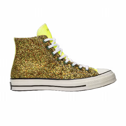 JW Anderson x Converse Chuck 70 High 'Glitter Pack - Gold Silver'