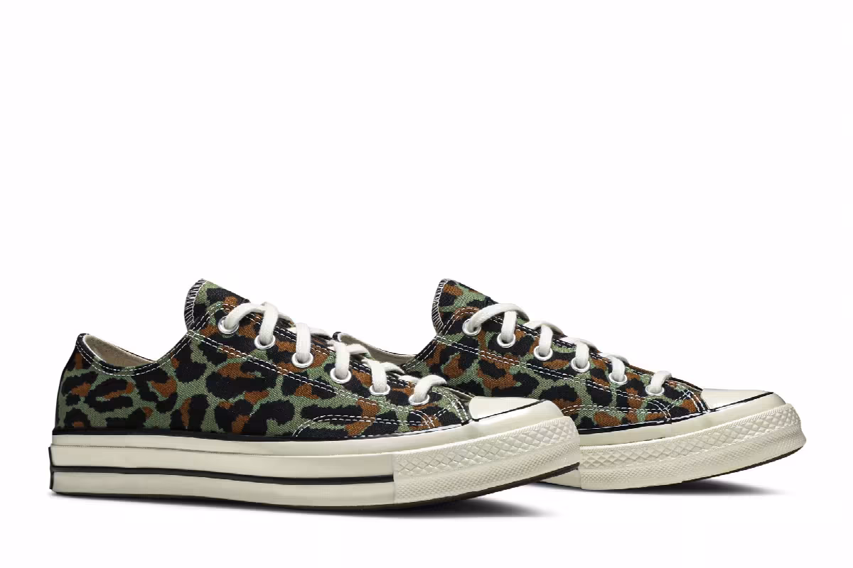 Wacko Maria x INVINCIBLE x Converse Chuck 70 Low Animal Print, view 9