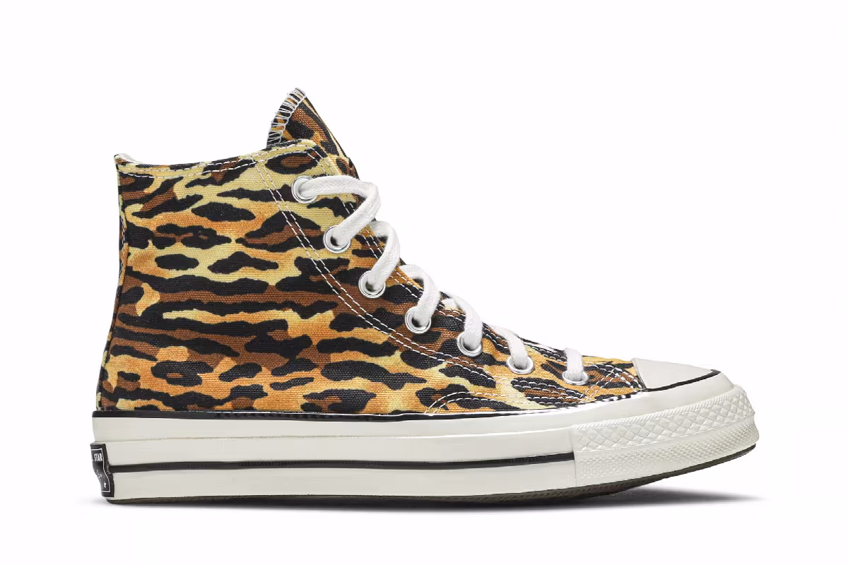 Wacko Maria x INVINCIBLE x Converse Chuck 70 High Animal Print, view 2
