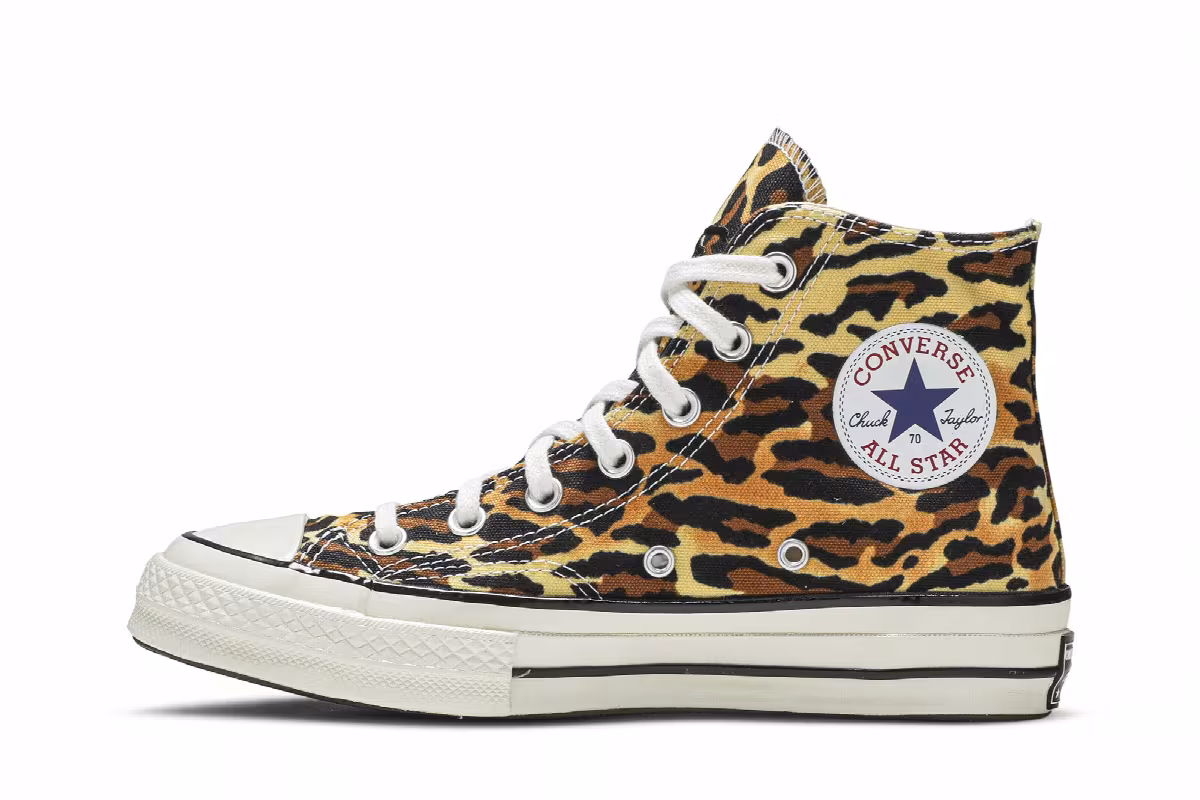 Wacko Maria x INVINCIBLE x Converse Chuck 70 High Animal Print, view 4