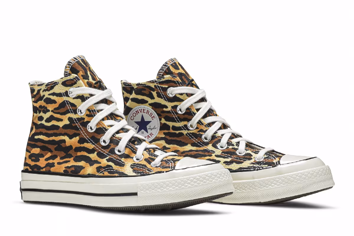 Wacko Maria x INVINCIBLE x Converse Chuck 70 High Animal Print, view 9