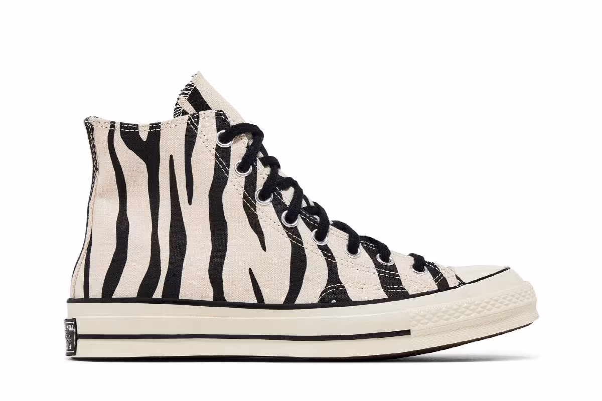 Converse Chuck 70 Hi Zebra, view 2