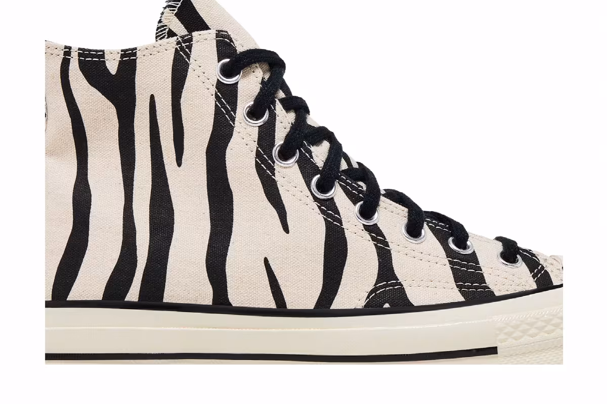 Converse Chuck 70 Hi Zebra, view 3