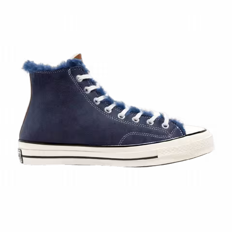 Tri Panel x Converse Chuck 70 Hi 'Navy Shearling'