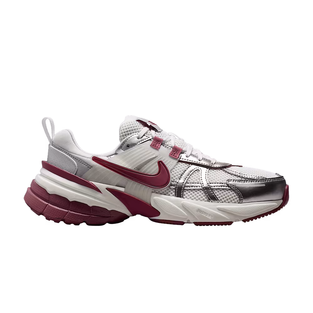 Nike Women's V2k Run With Reflective Accents Summit White Sail Pink Smoke Pink Smoke