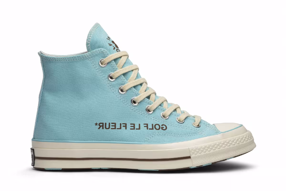 Golf Le Fleur x Converse Chuck 70 High Gulf Stream, view 2