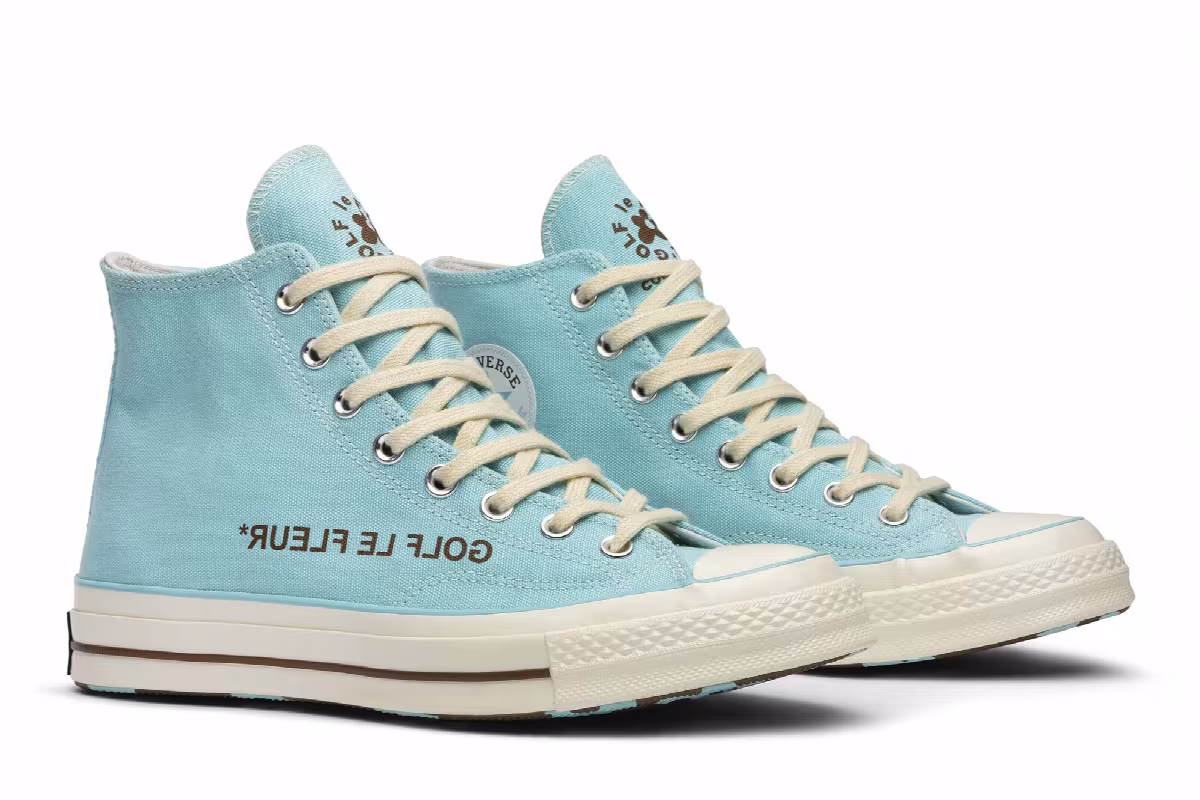 Golf Le Fleur x Converse Chuck 70 High Gulf Stream, view 9
