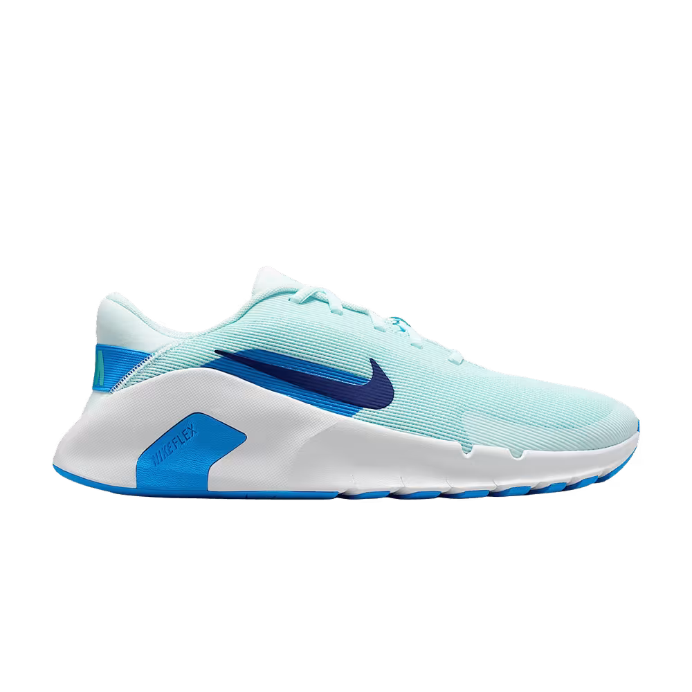 Nike Flex Train Workout Glacier Blue Photo Blue Off White Deep Royal Blue
