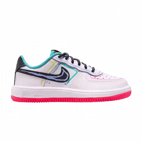 Nike Force 1 Low ' PS 'White Hyper Pink'