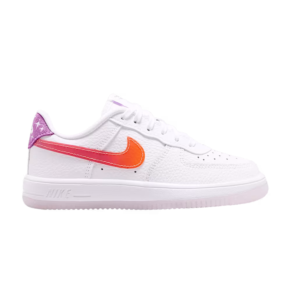 Nike Force 1 Low PS White Turf Orange