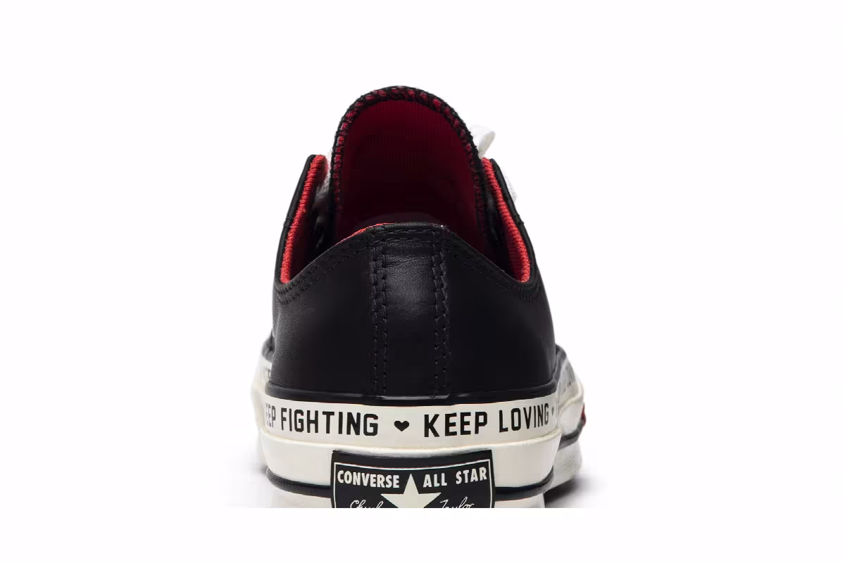Converse Women's Chuck 70 Low Love Graphic - Black, view 8