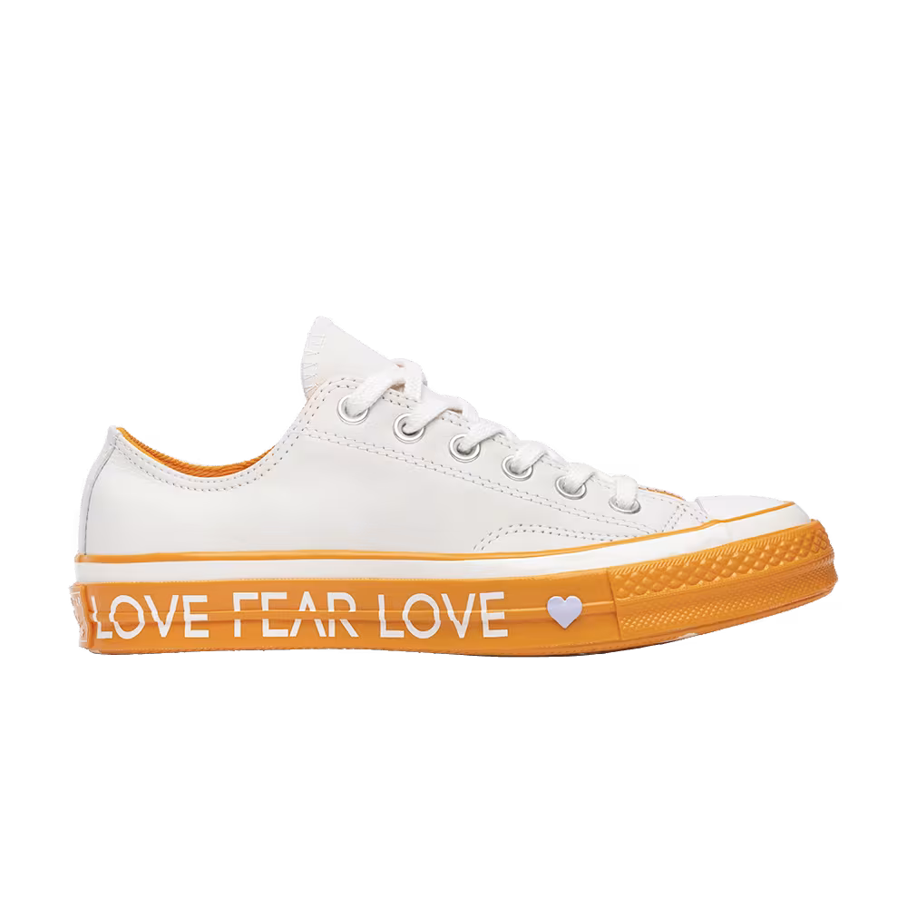 Converse Women's Chuck 70 Low Love Graphic - Cream