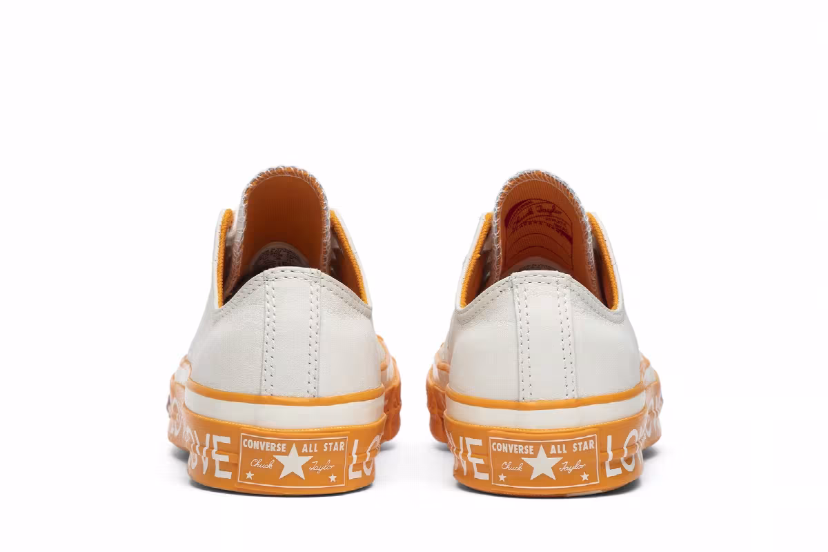 Converse Women's Chuck 70 Low Love Graphic - Cream, view 7