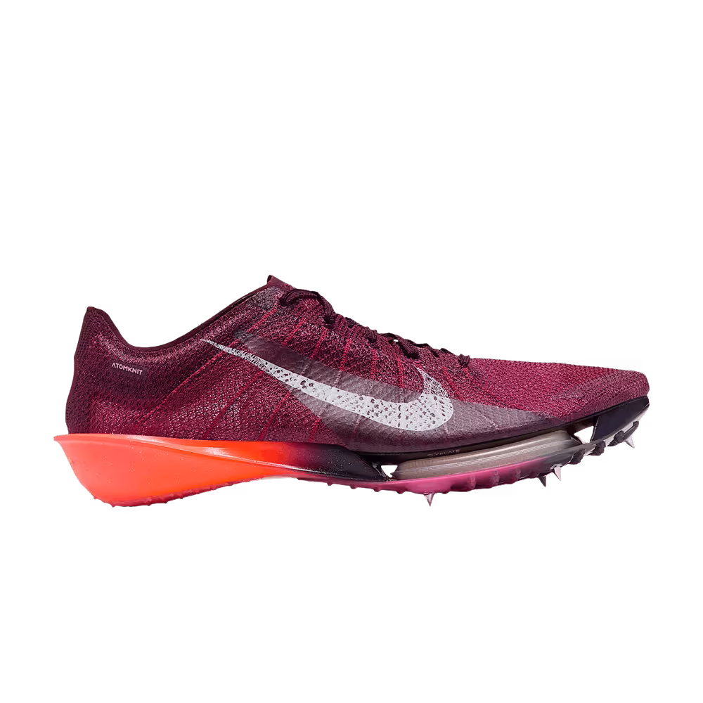 Nike Victory 2 Track & Field Distance Spikes Bordeaux Bright Crimson Hyper Crimson White