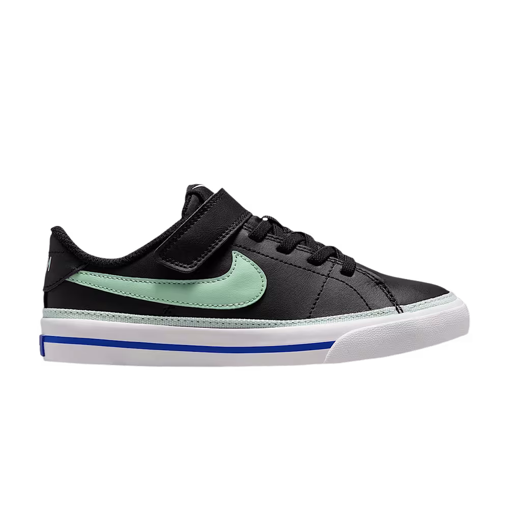Nike Court Legacy PS Black White Game Royal