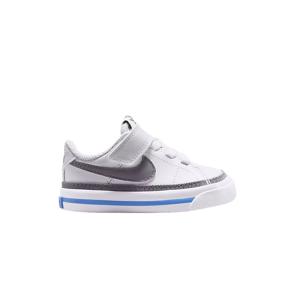 Nike Court Legacy TD Off White Crystal Blue White Pencil Point