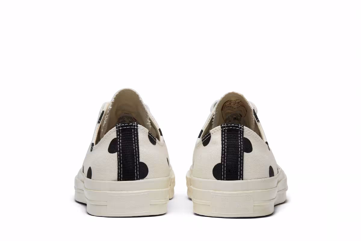 Comme des Garçons x Converse Chuck Taylor All Star 70 Low Polka Dot, view 7