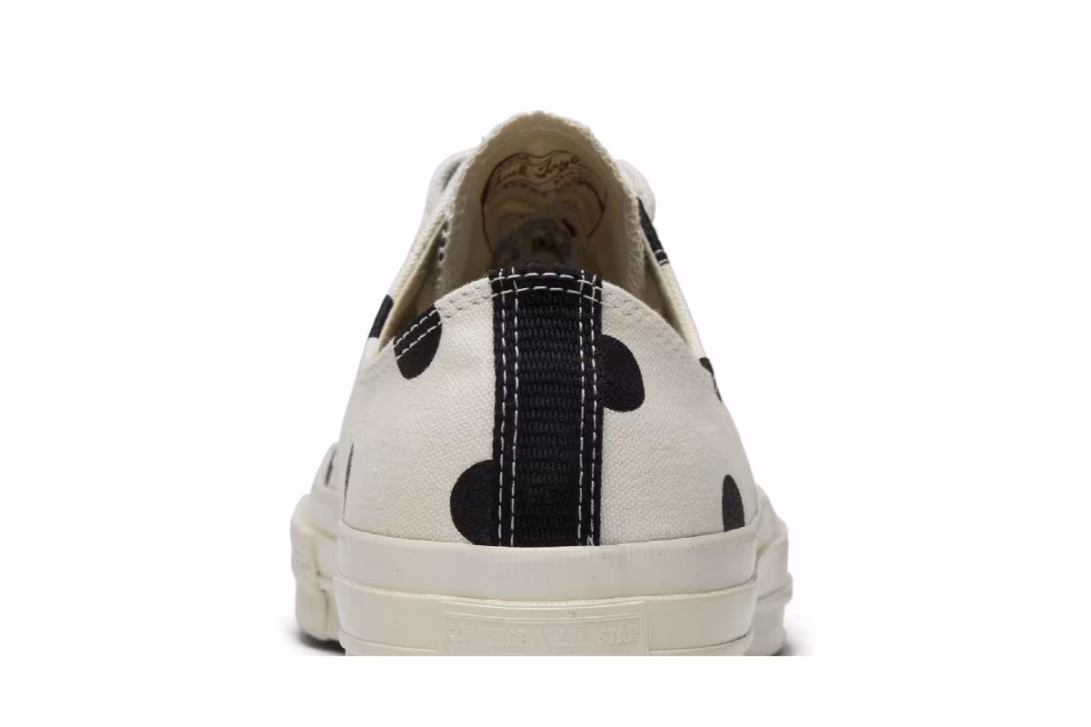 Comme des Garçons x Converse Chuck Taylor All Star 70 Low Polka Dot, view 8