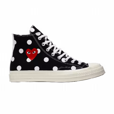 Comme des Garçons x Converse Chuck Taylor All Star 70 Hi 'Black Polka Dot'