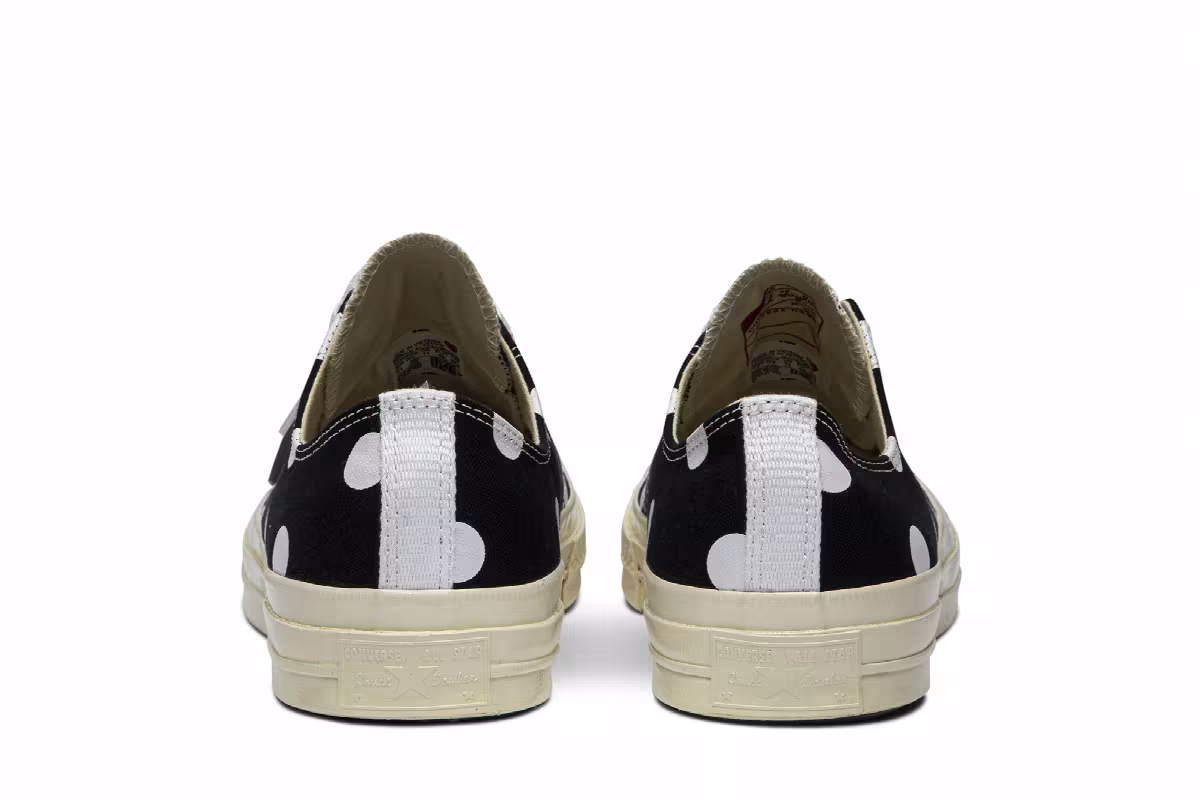 Comme des Garçons x Converse Chuck Taylor All Star 70 Low Polka Dot, view 7