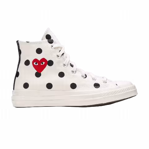 Comme des Garçons x Converse Chuck Taylor All Star 70 Hi 'White Polka Dot'