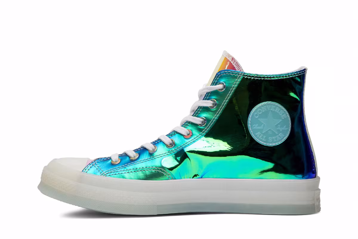 Converse Chuck Taylor All Star 70 Hi Iridescent, view 4