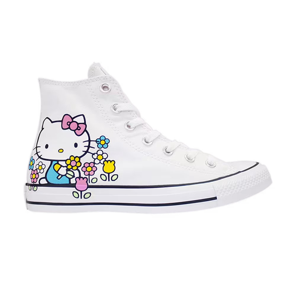 Hello Kitty x Converse Chuck Taylor All Star High Flowers