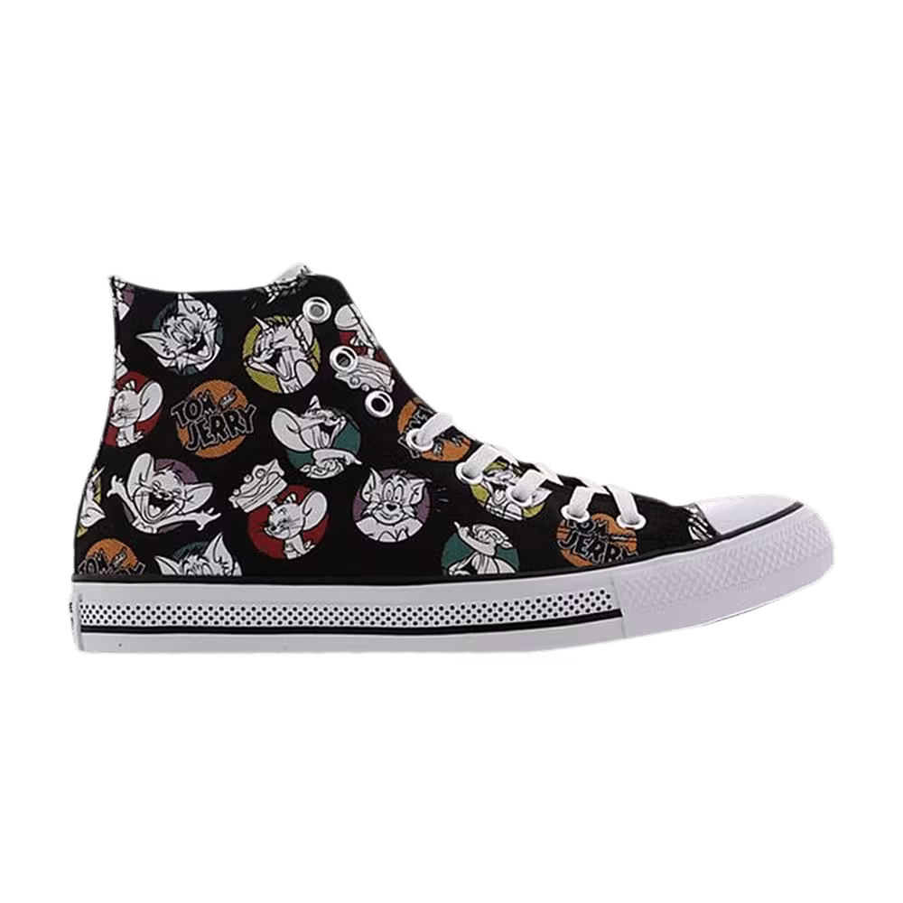 Tom & Jerry x Converse Chuck Taylor All Star High Black