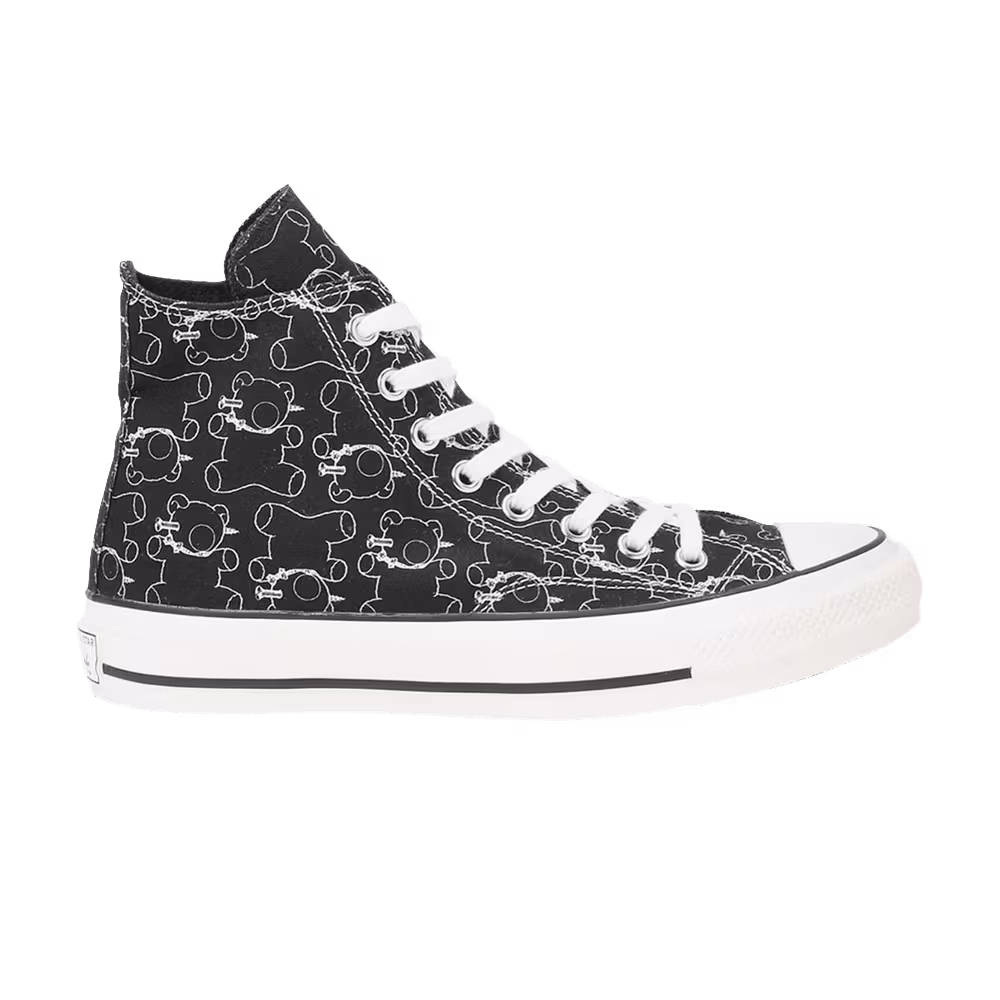 Undercover x Addict x Converse Chuck Taylor All Star High Teddy Bear