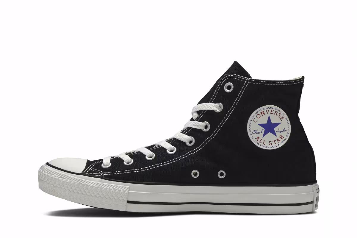 Converse Chuck Taylor All Star Hi Classic Black, view 4