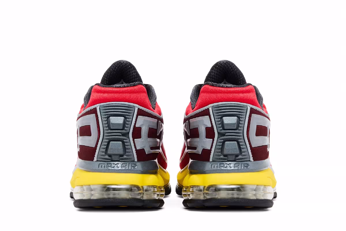 Supreme x Nike Air Max 2001 Air Ecstasy University Red Speed Yellow, view 7