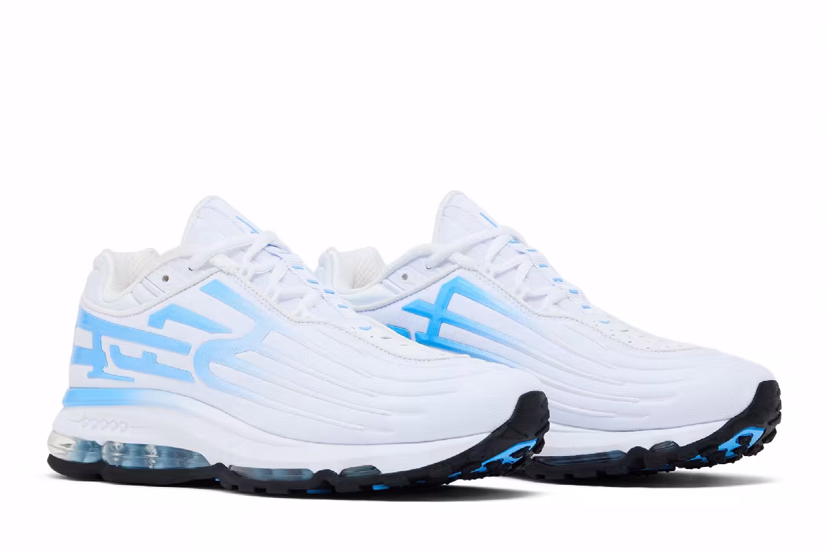 Supreme x Nike Air Max 2001 Air Ecstasy White University Blue, view 9
