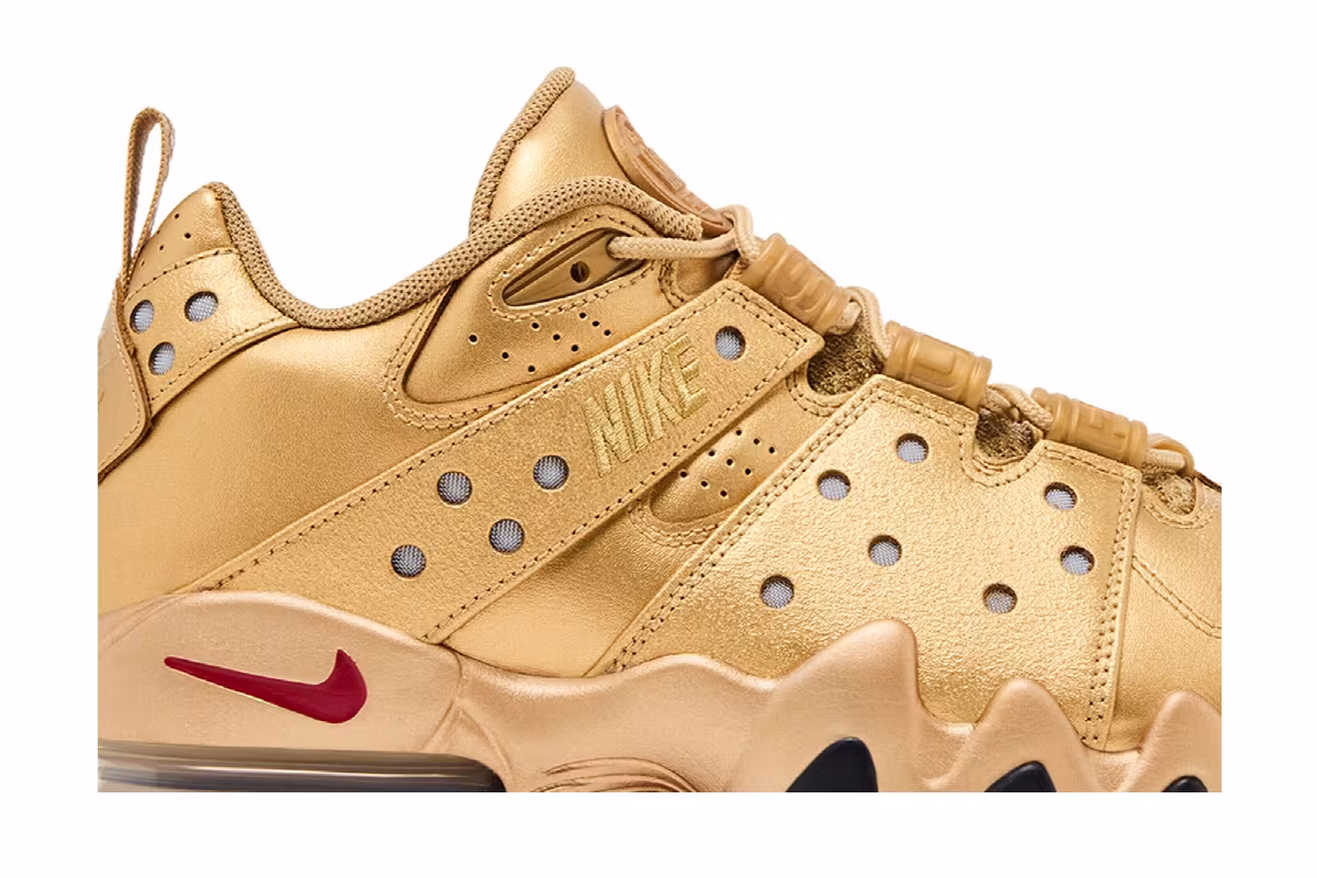 Supreme x SB x Nike Air Max 2 CB Supreme Metallic Gold, view 3