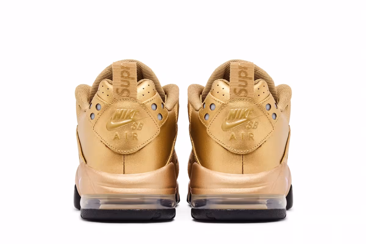 Supreme x SB x Nike Air Max 2 CB Supreme Metallic Gold, view 7