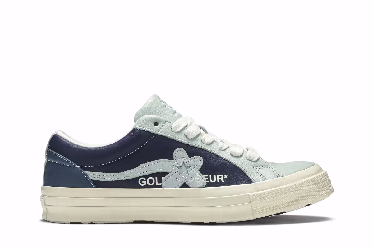 Golf Le Fleur x Converse One Star Ox Industrial Pack - Blue, view 2