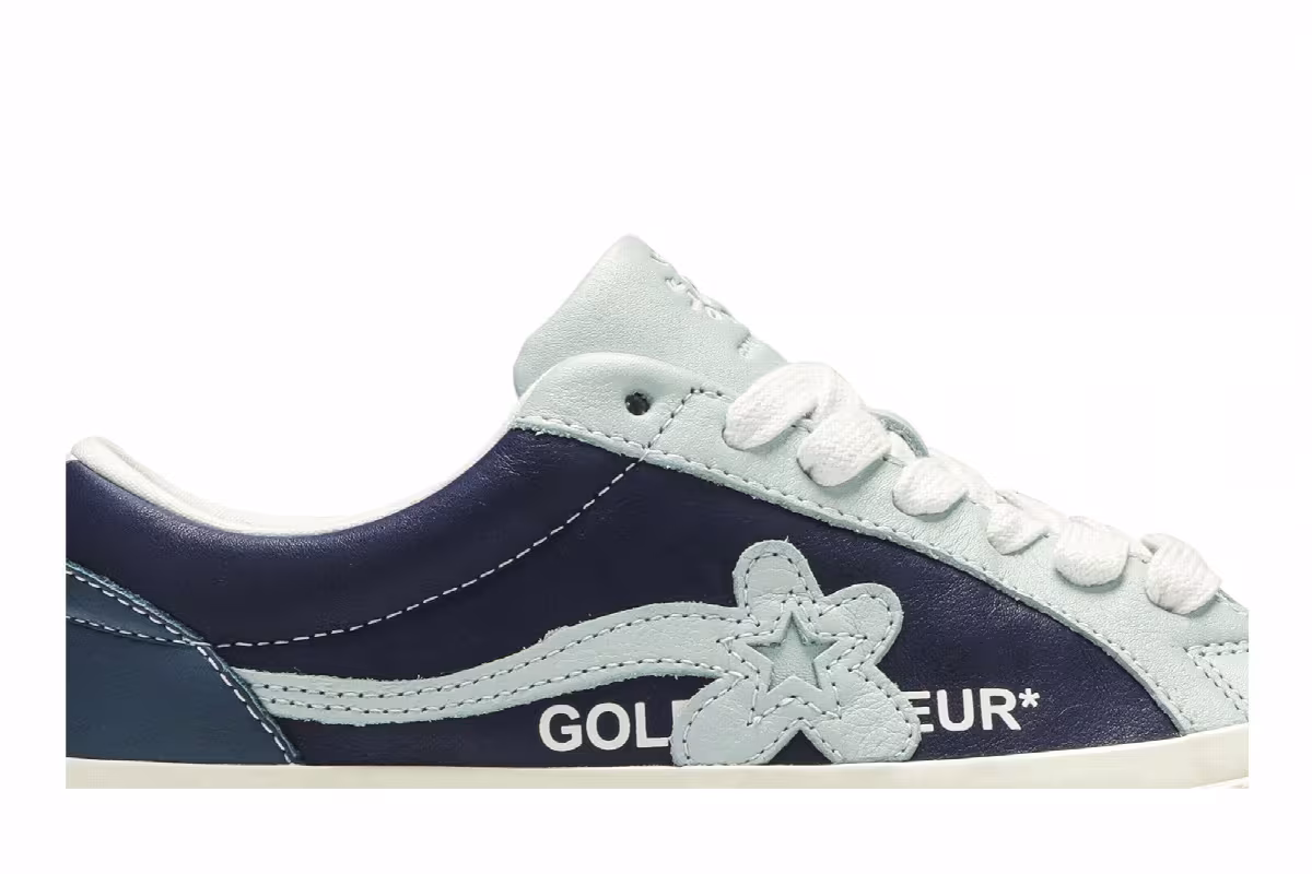 Golf Le Fleur x Converse One Star Ox Industrial Pack - Blue, view 3